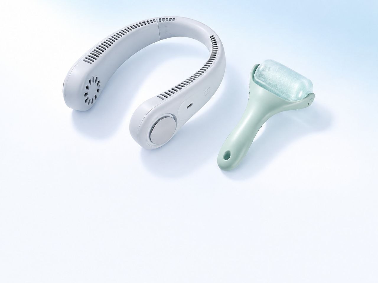 Cool Start Kit — Neck Fan and Ice Roller